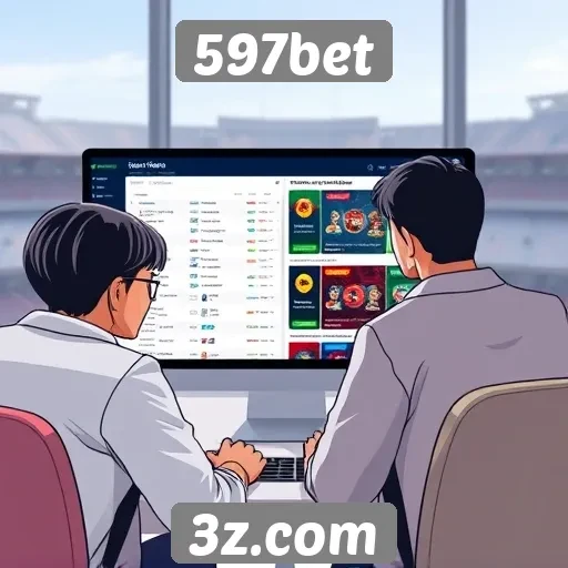 Experiência do usuário no site 597bet